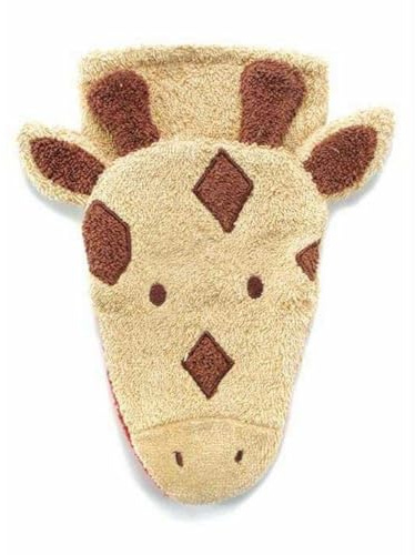 Fürnis – 97558 – Spielzeug für Kleinkinder – Waschhandschuh – Giraffe