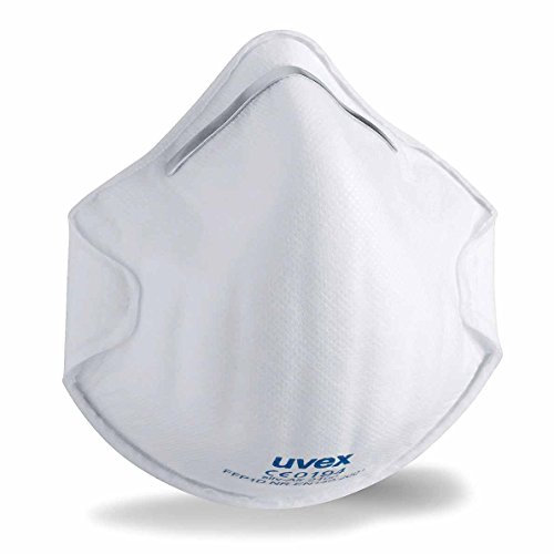 Uvex Silver Aria Breathing Protection with Filter Classic 2100 8732100 Energy/Protection Level FFP 1: Pack of 20.