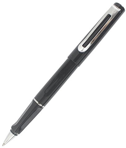Abcsea Stylo À Bille En Métal Stylo À Bille Instruments D'écriture Fine - noir