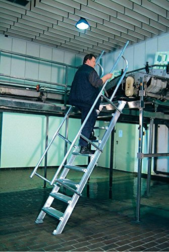 Treppe LM Breite 80cm gerieft 8 Stu.45°