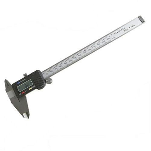 Silverline Tools 833626 - Calibre pie de rey digital (200 mm)