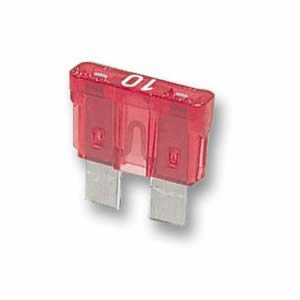 PCA CAR BLADE FUSE 10A 10 AMP RED AUTO FUSES caravan