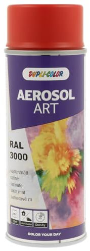 DUPLI-COLOR 666452 AEROSOL ART RAL 3000 feuerrot seidenmatt 400 ml
