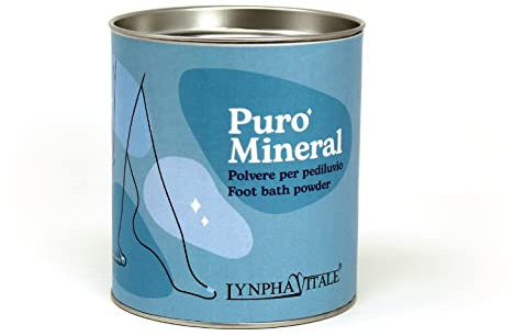 Lynpha Vitale Allume di Potassio Polvere Puro Mineral - Ideale per Pediluvio - Allume di Rocca in Polvere che Combatte i Cattivi odori - Confezione da 500 gr