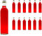 12 bottiglie di vetro MAR vuote con tappo 500ml da slkfactory