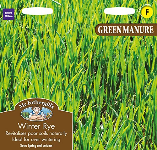 Mr Fothergill's 14318 Vegetable Seeds, Green Manure Winter Rye