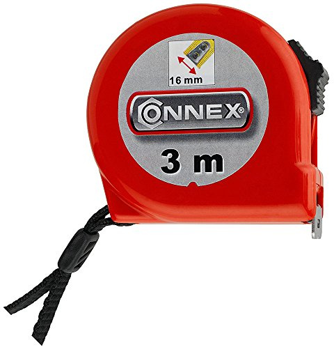 Connex rullbandmått 3 m/16 mm, stoppknapp, magnetisk, COXT701163
