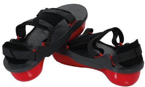 TOGU Unisex-Adult Koordinations und Stabilitätstrainer Dynair Walker Comfort 1 Paar, schwarz mit rot, one Size