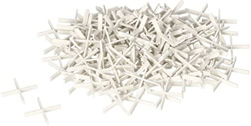 KOTARBAU® Croce per piastrelle, 1 mm, per la posa di piastrelle, set da 150 pezzi