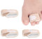 3Pcs Hammer Toe Straightener,Broken Toe Wraps Splint Bandages,Toe Straighteners Reusable,Hammer Toe Splint,Toe Cushioned Bandages for Correcting Hammer Toe,Overlapping Toes,Crooked Toes,Toe Protector