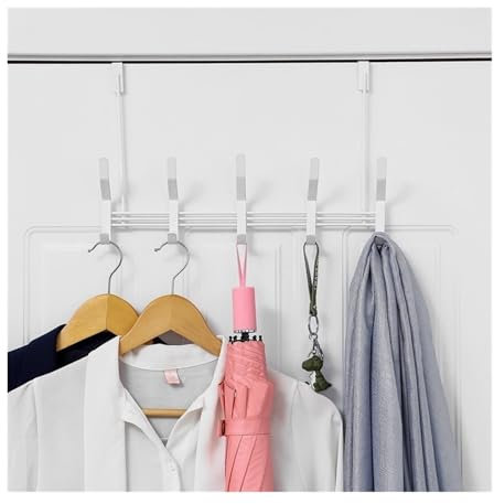 Wandgarderobe, Türaufhänger, Kleiderständer, Kleiderständer, Aufhänger an der Tür, Mehrzweckhaken für Küche, Hut, Taschen, Halter, Wandhandtuchregal für Badezimmer, Hutablage, Garderobe Made in China