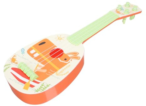 FOYTOKI Ukulele per Strumento Musicale per Apprendimento e Divertimento Educativo per Ragazzi e Ragazze Mini Chitarra con Corde Regolabili per Insegnamento Musicale e Sviluppo Interesse