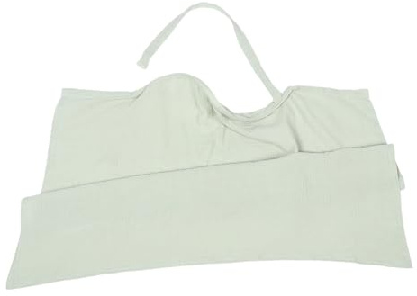CONGARTENO Delantal de Algodón Ligero y Plegable con Correas Ajustables de Lactancia Cobertura Cómoda para Madres para Alimentación en Público y Privacidad