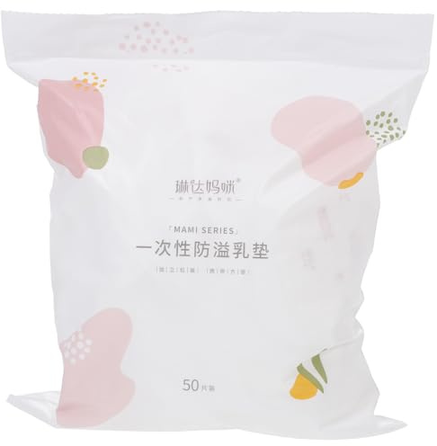 HONITANO 50Pcs Disposable Breast Pads Nursing Pad Set for Mothers Waterproof Honeycomb Diversion Non-Woven Fabric Leakproof Breastfeeding Essentials