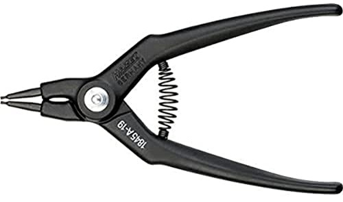 HAZET Sicherungsringzange 1845A-19, Sicheres und schnelles Arbeiten | DIN 5254, Länge 180 mm, 112 g, Länge: 180 mm, Antrieb 240260 Sicherungsringzange , Schlauchschellenzange,