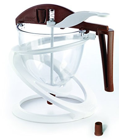 EMBUDO Choc COLADOR DOSIFICADOR Choque Fácil SILIKOMART SILICONA CHOCOLATE