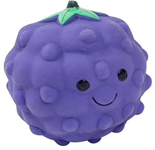 Petface Latex Blackberry Soft Chew Dog Toy, Large