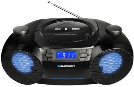 Blaupunkt BB31LED Digital 6 W Black Grey