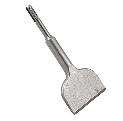 SDS Plus Meißel, 75 mm breiter Meißel, gekröpft, abgewinkelt, gebogen, Elektrohammer, Fliesenentfernung, Meißel, Schaber, Bits for Wände, Bodenwerkzeug
