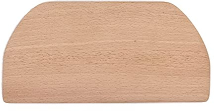 Wooden Pastry Bench Scraper Chopper Cake Cutter Multipurpose Kitchen Gadget for Cooking Baking Bread and Pizza Dough