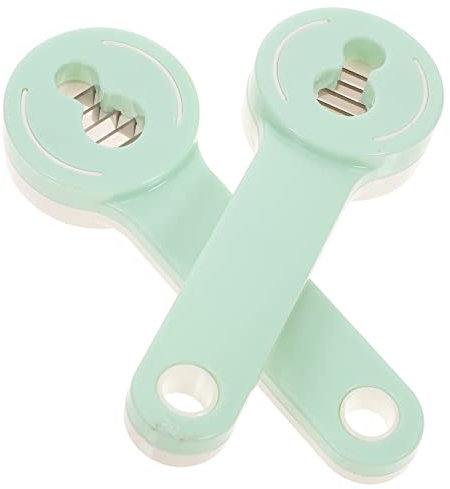 TOPBATHY 2 Pz Strumento da Cucina Affettaverdure Multiuso Grattugia per Verdure Fettine da Cucina Affettatrice da Cucina per Verdure Tagliaverdure Affettatrice Verdure Orange