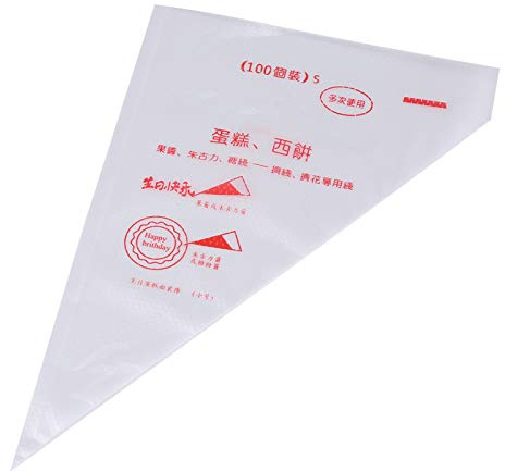 Lavori Multipli di Pasta, Sacchetto di Tubazioni in Plastica, Valutazione dei Cibi per Biscotti (S 15x3.5x2.5cm / 5.9x1.4x1in)