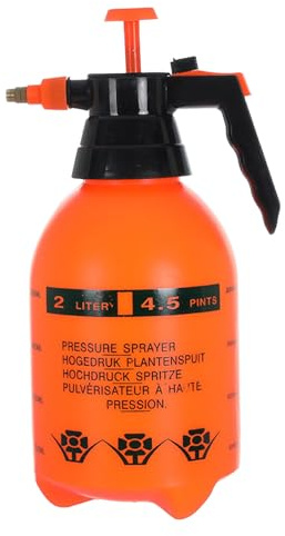 Pulverizador manual de presión – Pulverizador de agua continuo portátil, Necesidad para macetas versátiles | Herramienta de flujo ajustable duradera para jardinería de taller de invernadero, cuidado