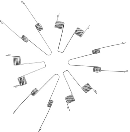 Alasum 6 Piezas de Resortes de Válvula de Metal para Trombón y Barítono, Color Plata, Accesorios Versátiles para Educación Musical y Presentaciones