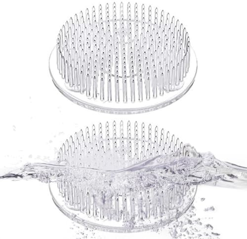 vFlower Frog | Transparent rund blomhållare för arrangemang | Bärbar trädgårdscafé dekorativ för att fixa blommor, klar stifthållare blomsterarrangemang