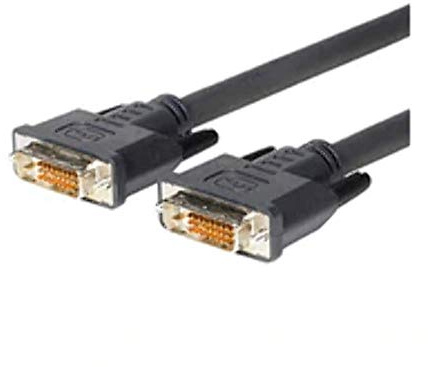 Microconnect 2 m DVI-D M/M – Câbles DVI (DVI-D, DVI-D, Masculin, Masculin, Or, Noir)