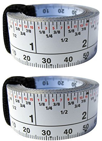 FastCap PMS-Stick16 Pro Carpenter Peel/Stick 16' Standard/Metric Left/Right, 2PK