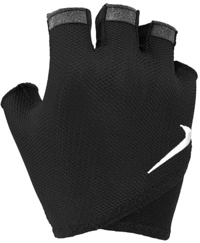 Nike Damen Handschuhe Gym Essential Fitnes, 010 Black/White, L, 9092-59