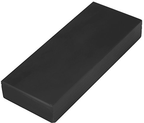 Piedra de afilar, grano 5000, piedra de afilar Strop natural, negra, piedra de afilar súper fina, 100 x 40 x 15 mm para cuchillos/tijeras/picador