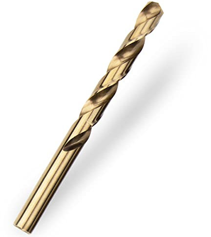 Meccion HSS-Co Punta per Metallo Professional 1pc 13mm Punte Elicoidali per Forare Acciaio Inox e Metallo, Norma DIN 338