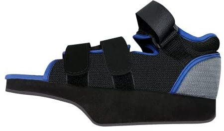 Fußstütze, Post-OP-Schuhe für gebrochene Zehen, leichte Orthowedge-Schuhe, medizinisch-orthopädische Fußstütze, entlastender Heilungsschuh, für Fußchirurgen