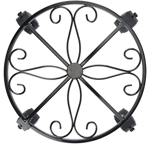 berjalan Portapiante con Ruote Supporto per Piante con Rotelle, Vaso da Fiori da Giardino in per Impieghi Gravosi, Carrello per Piante in Vaso con Chiusura A