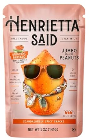 Henrietta Said Original Buffalo Roasted Peanuts, 5 OZ