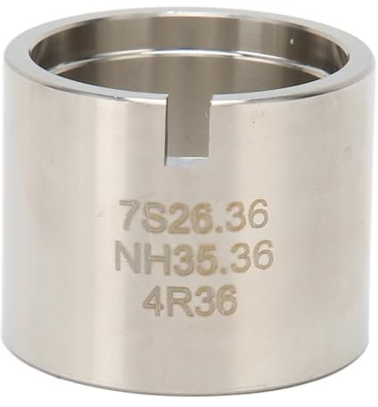 Tomotato Supporto Movimento Orologio, Strumento di Riparazione Modding per Movimenti Orologio NH35 7S26 7S36 4R SKX007, Base Fissaggio Stabile in Acciaio per Orologiai e Manutenzione