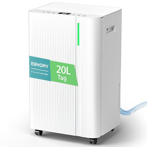 Euhomy deshumidificador 20l