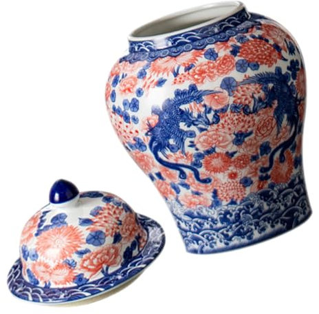 Holibanna Recipiente De Cerámica Multifunción Jarra De Té Para Té Suelto Decorativo Tapa Sellada
