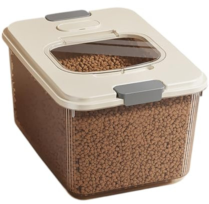 Contenedor De Comida Para Mascotas Hermético Impermeable Apilable Ahorra