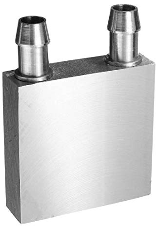 MCMILEE Bloque de Enfriamiento de Agua de Aluminio 40X40X12Mm Refrigerador para Computadora CPU Radiador
