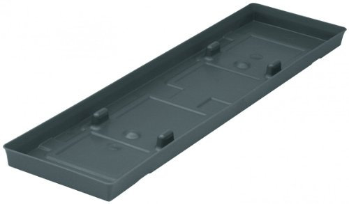 Sottovaso per fioriera TOSCANA e AQUA TOSCANA, colori: antracite 38; lunghezza: 80 cm