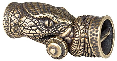 PARACORD PLANET | Mythical Paracord Bracelet Boucle Beasts of Legend Manilles | Idéal pour le bricolage Paracorde et plus encore, Serpens, L