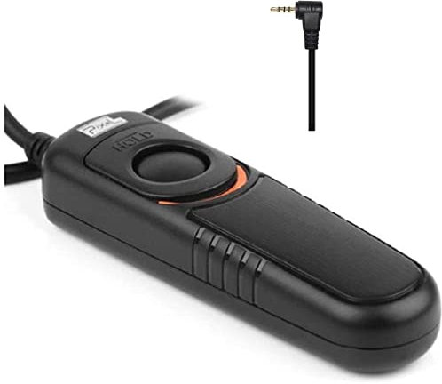 Pixel Kabelfernauslöser RC201-L1 Drahtauslöser Kompatibel mit Panasonic Lumix S5 S1H S1R S1M S1 G95 G91 fz1000 ii G9 GH5 GH6 G85 G81 GX8 GX7 GH4 GH3 FZ2500 FZ2000 FZ1000 FZ300 FZ200 ähnlich DMW-RSL1