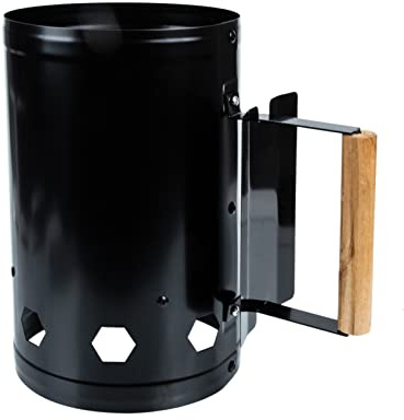 Yardwe Charcoal Grill Chimney Starter with Quick Release Trigger for Charcoal Briquettes Hardwood Lump Coal BBQ Grills Outdoor Cooking Tools Accessories