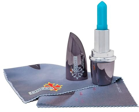 OCCINET Kit Stick Nettoyant Lunettes, Lentilles, Appareils Photos + Chiffon Microfibre - Ultra Dégraissant, Pratique, Innovant - Nettoyage Tous Types Verre et Lentille - Made in France