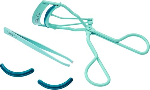 Truyu 2-pack bryn- och frans-set – Prisbelönt set innehåller precisionspincett, idealisk för ansiktshår och ögonbrynsformning och en ögonfranslockare.
