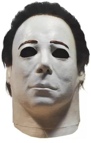 Trick Or Treat Studios Michael Myers Maske Halloween 4 - Latex-Vollmaske - Horror Verkleidung für Halloween, Karneval & Motto-Party