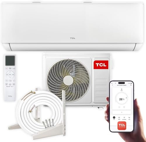 Split Klimaanlage TCL T-PRO 9000BTU WLAN fähig mit Kupferleitung (TAC-09CHSD/TPG11)